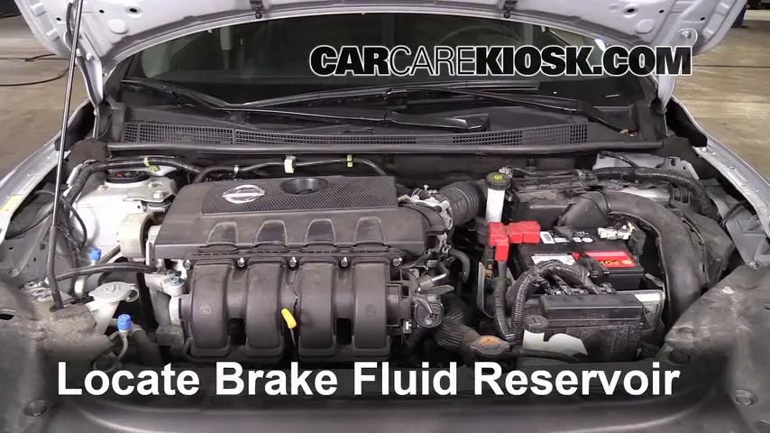 2013 Nissan Sentra SV 1.8L 4 Cyl. Brake Fluid